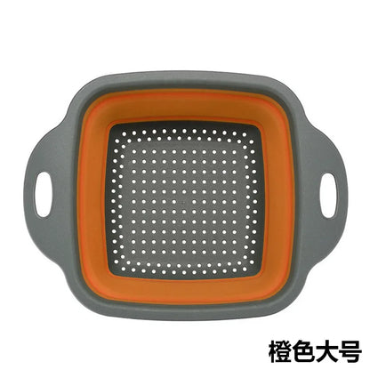 Silicone Collapsible Fruit & Vegetable Colander