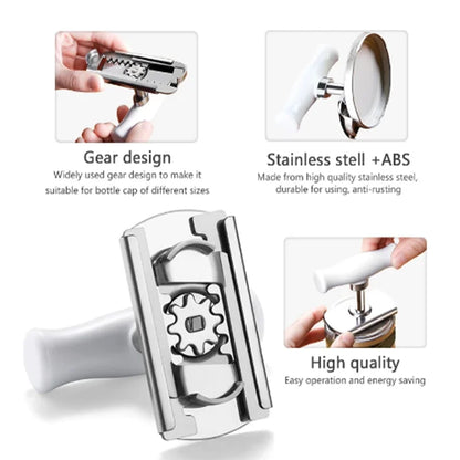 Adjustable Multi-Function Bottle Cap Opener